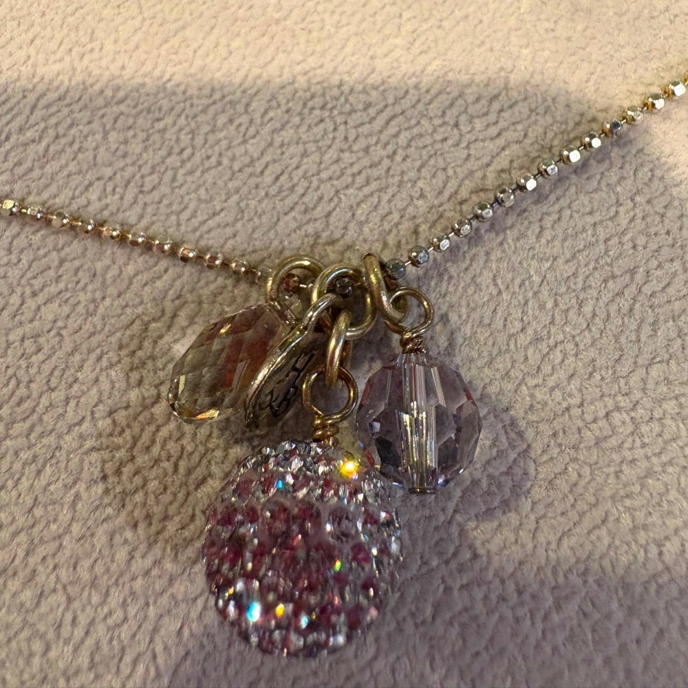 Hillberg & Berk Sparkle Ball Necklace
